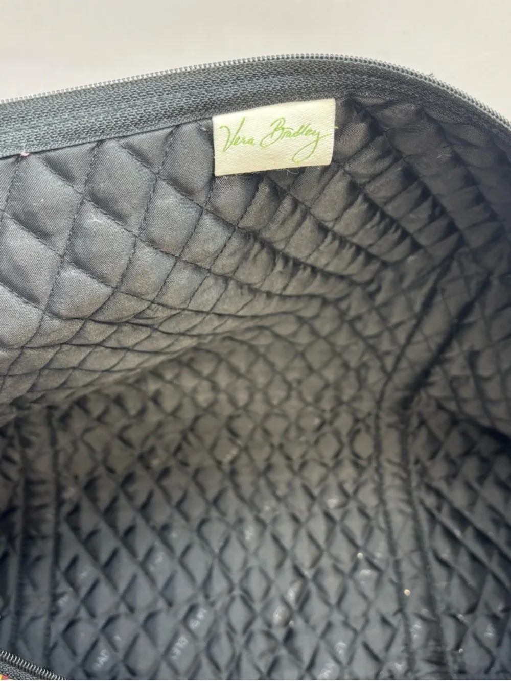 Vera Bradley Quilted Weekend Travel Duffle Bag~ Retired Parisian Paisley Print - Picture 7 of 9